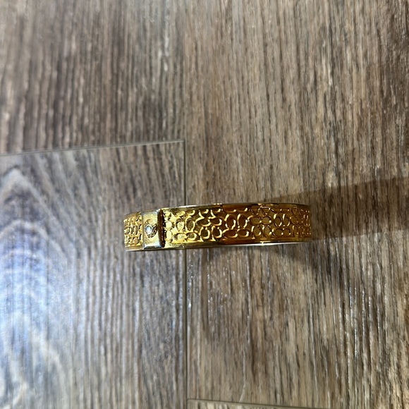 Beautiful Gold Coach Bangle - Picture 3 of 5